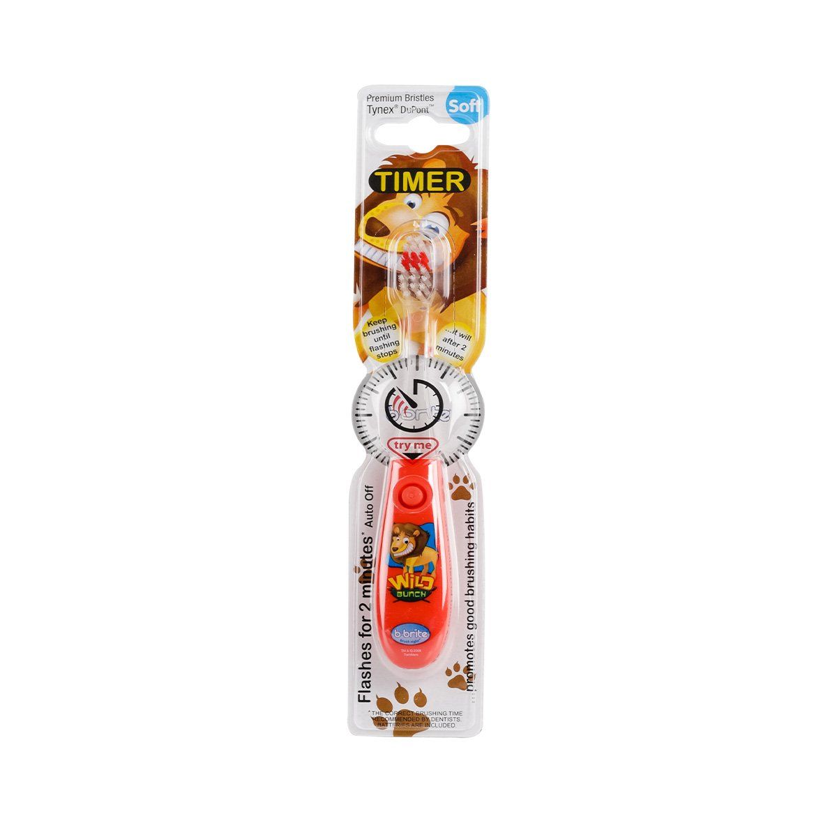 B.brite Toothbrush Flash Timer Wildbunch