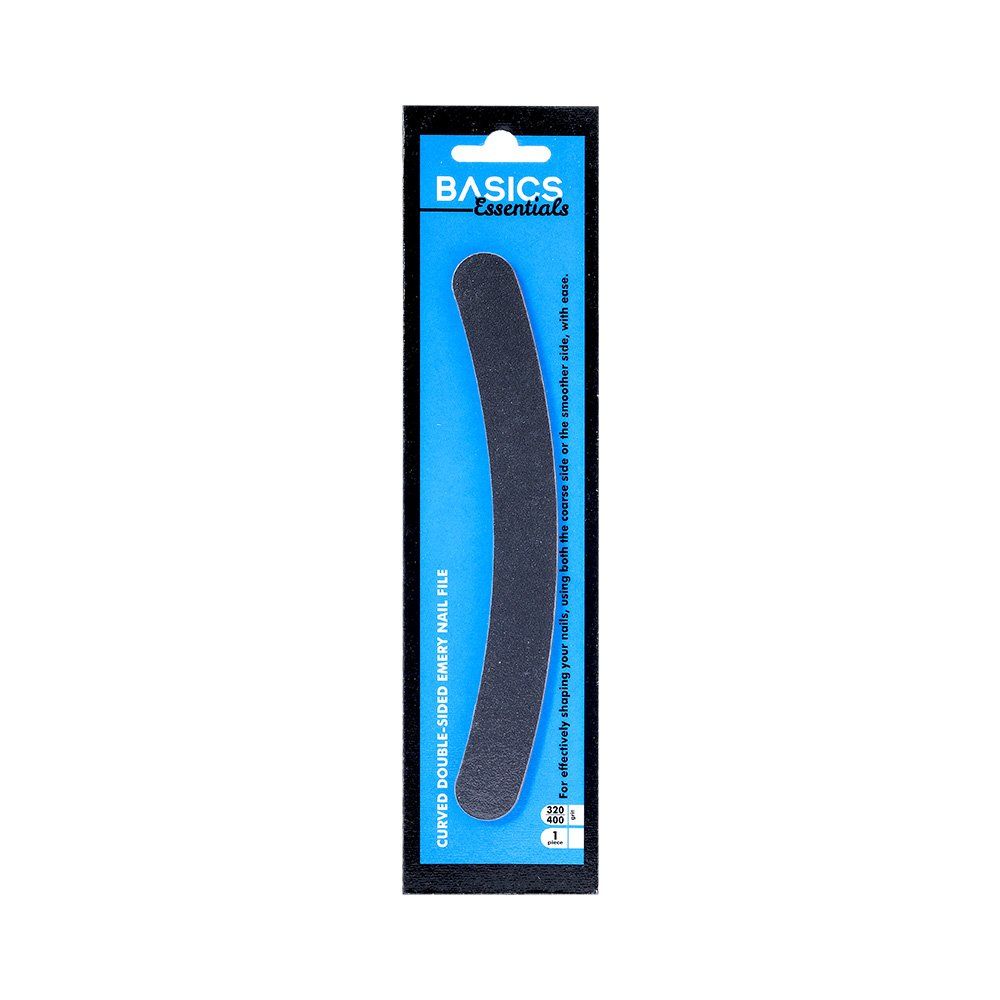 Basics Curved Nail File Coarse & Fine – ZimSeller Pharmacy