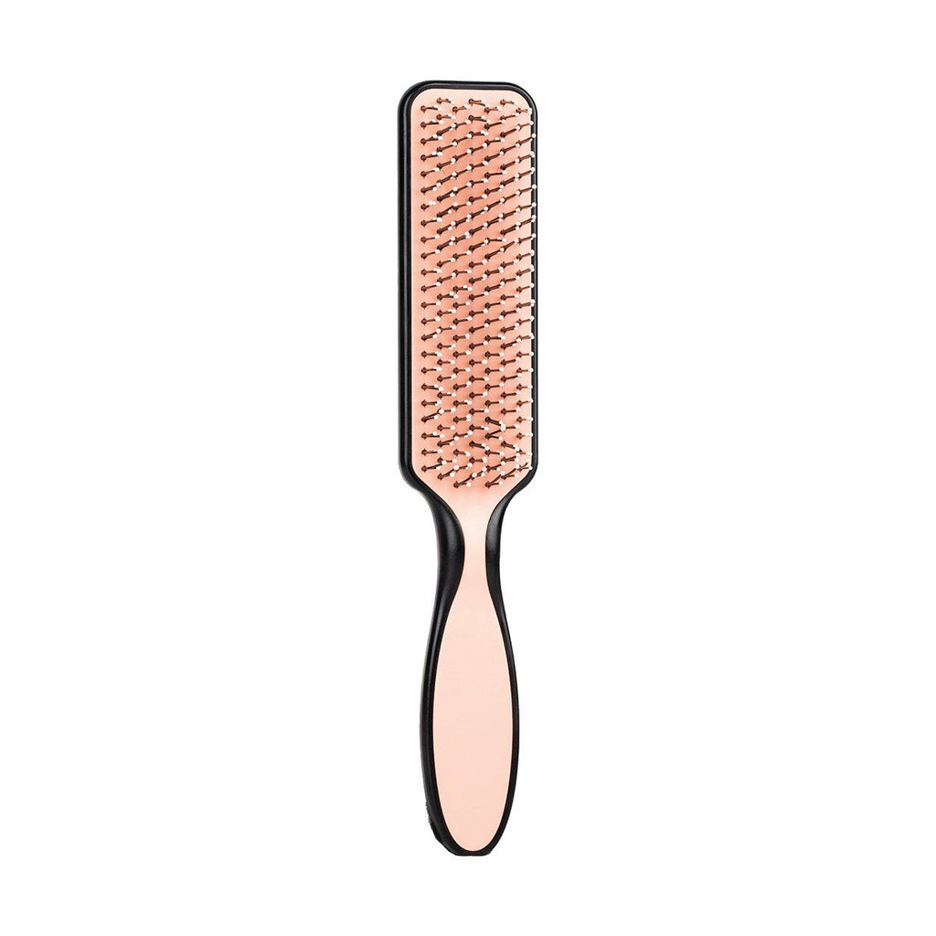 Basics Hair Brush Rectangular Black & Peach