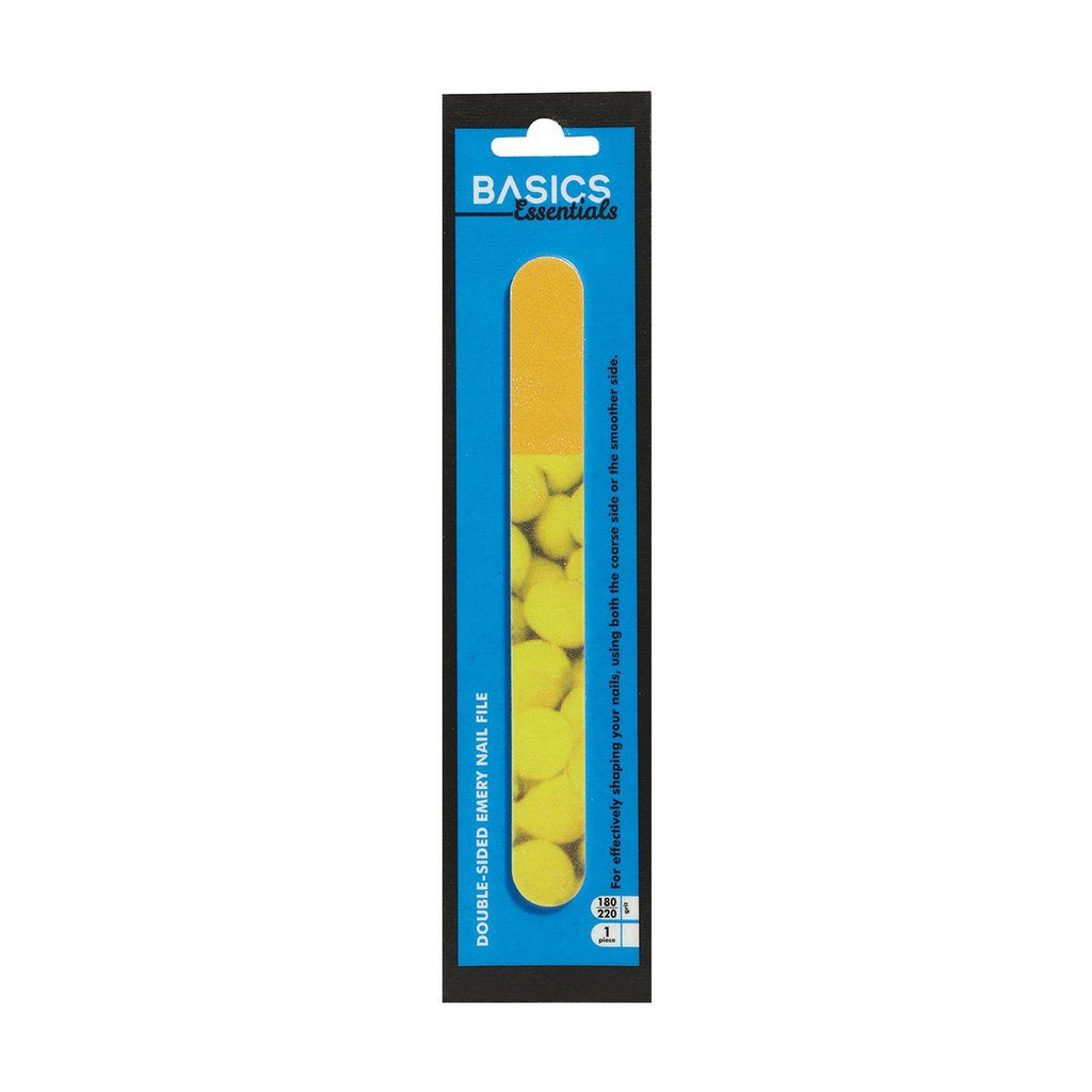 Basics Nail File Double Sided Fruity Assorted