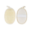 Bathmate Scrubber Pad Sisal Oval Cream