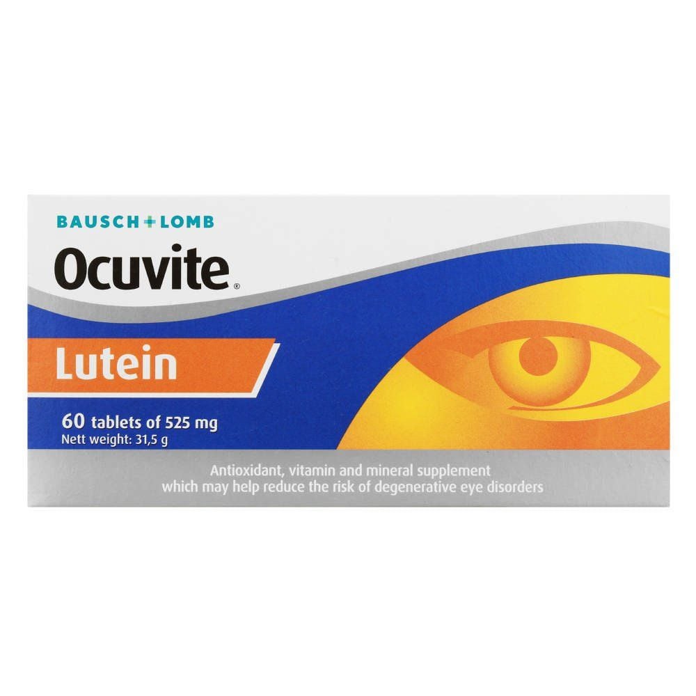 Bausch & Lomb Ocuvite Lutein 60 Tablets – ZimSeller Pharmacy