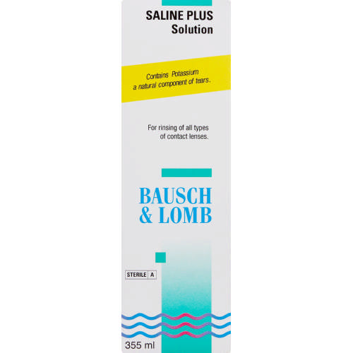 Bausch & Lomb Saline Solution 355ml