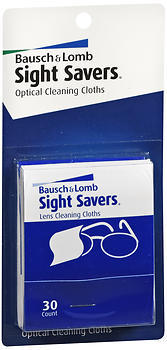 Bausch & Lomb Sightsavers Pre-moistened Tissues 30