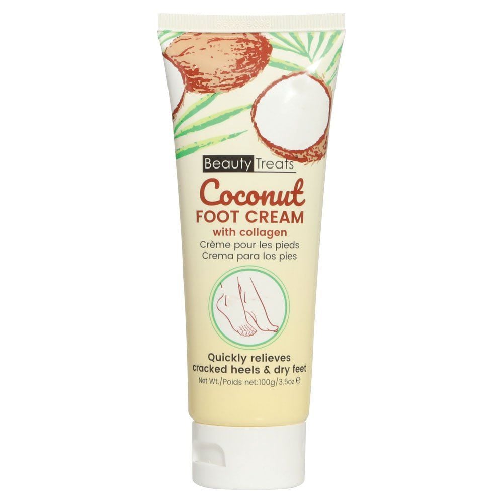Beauty Treats Coconut Foot Cream With Collagen 100ml