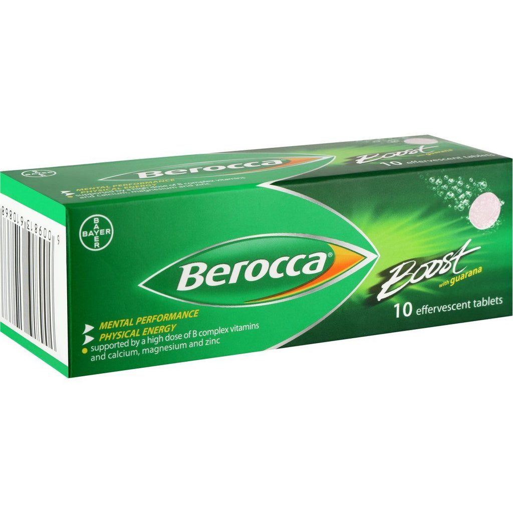 Berocca Boost Effervescent 10 Tablets – ZimSeller Pharmacy