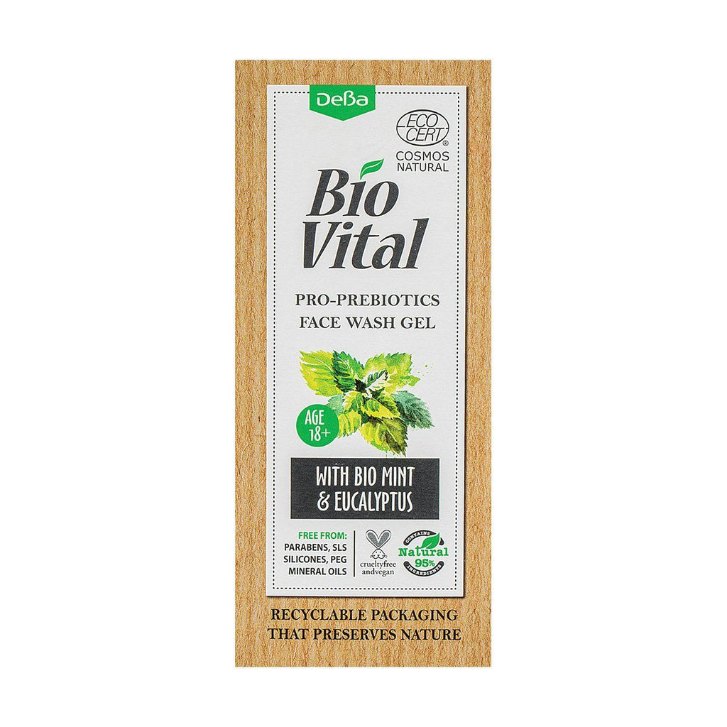Bio Vital Face Wash Gel +18 150ml