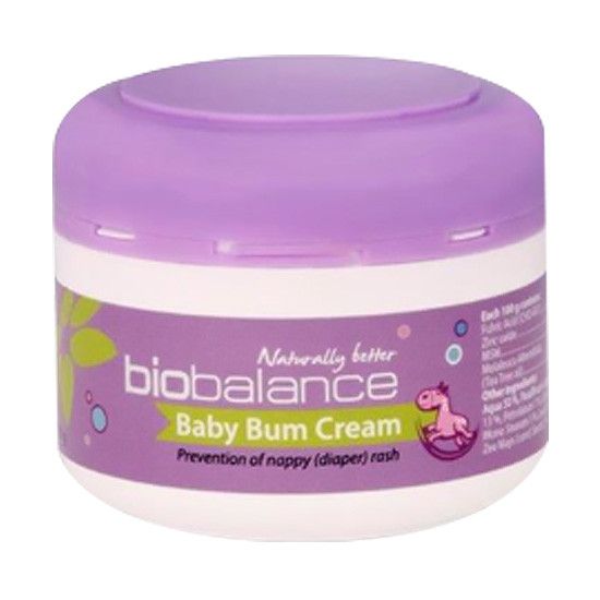 Biobalance Baby Bum Cream - Prevention of Nappy Rash 100ml