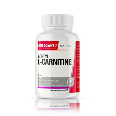 Biogen Acetyl L-carnitine 30 Capsules