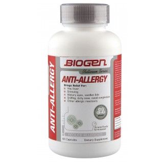 Biogen Anti Allergy 60 Capsules