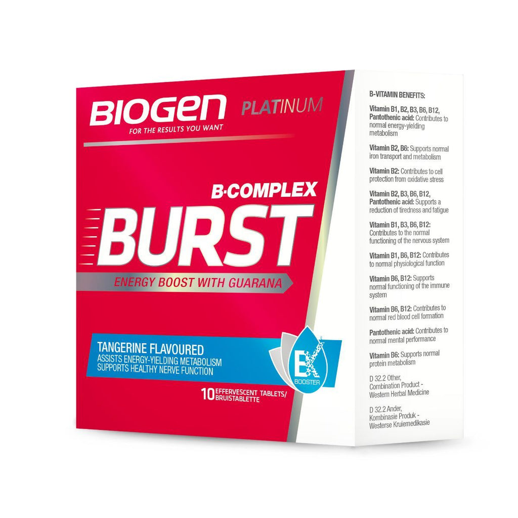 Biogen B-burst Tangerine 30's