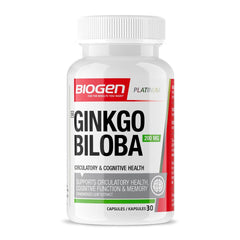 Biogen Gingko Biloba 200mg Caps 30s