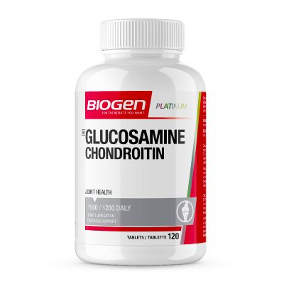 Biogen Glucosamine Chondroitin 120 Tablets