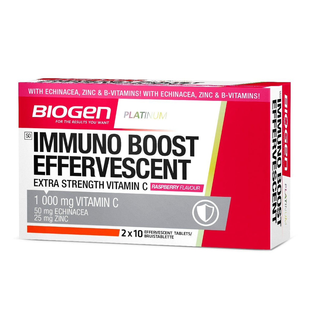 Biogen Immuno Boost Fizzy 20' Raspberry