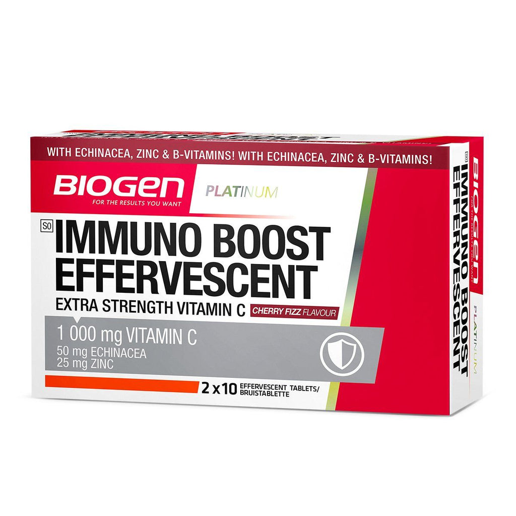 Biogen Immuno Boost Fizzy 20's Cherry