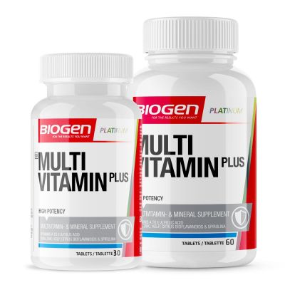 Biogen Multi Vitamin Plus 60  30 Tablets