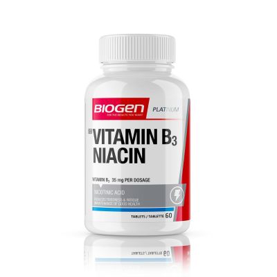 Biogen Niacin Vitamin B3 60's