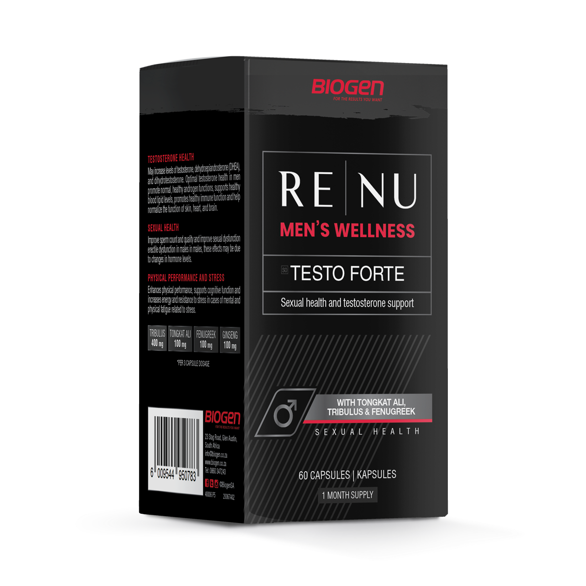 Biogen Renu Testo Forte 60's