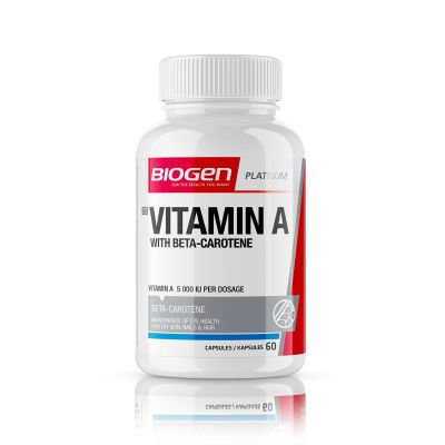 Biogen Vitamin A 60 Capsules