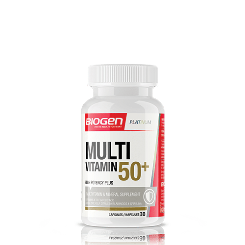Biogen Multivitamin 50+ 30 Caps