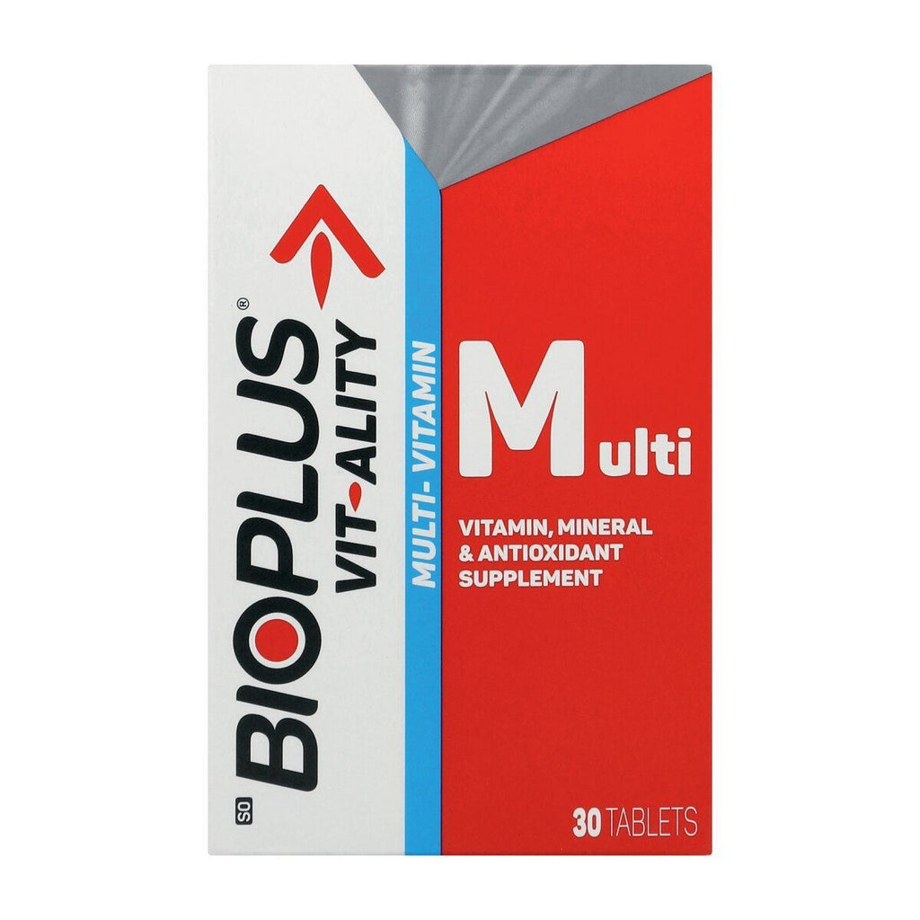 Bioplus Vit-ality Multivitamin Tablets 30s – ZimSeller Pharmacy