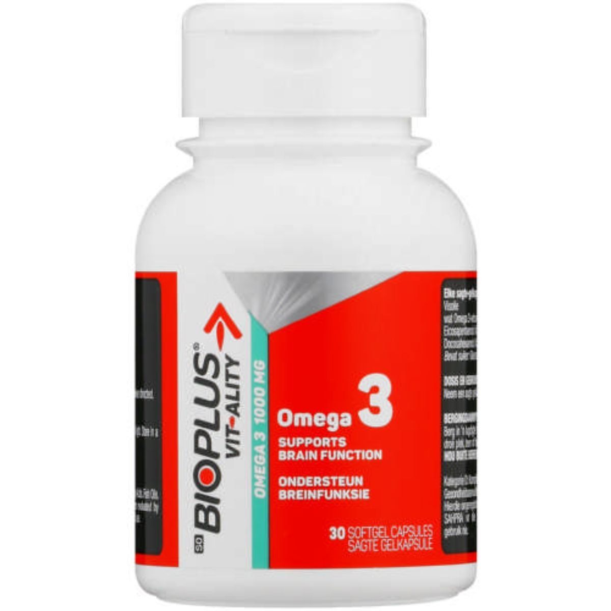 Bioplus Vit-ality Omega 3 1000mg Softgel Capsules 30s