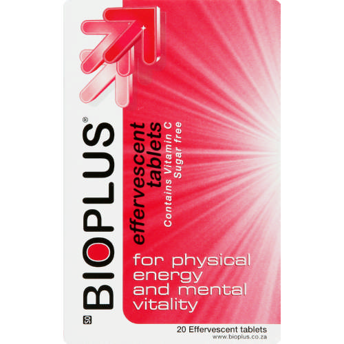 Bioplus Effervescent Twin Pack 20's