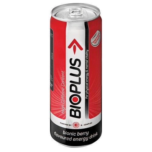 Bioplus Carbonated Energy Drink 330ml Bionic Berry – ZimSeller Pharmacy