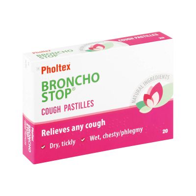 Bronchostop Cough Pastilles 20's