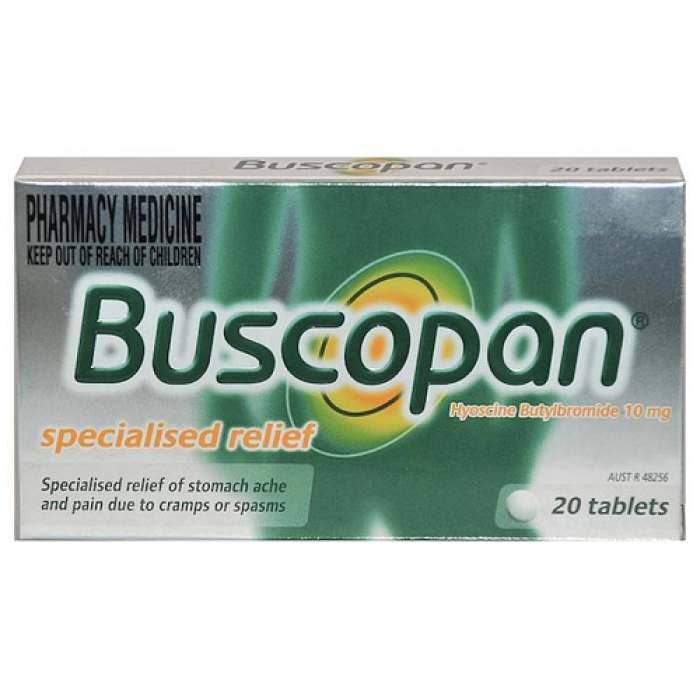 Buscopan 10mg Tablets 20s
