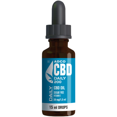 CBD Daily 200mg CBD Oil Drops 15ml