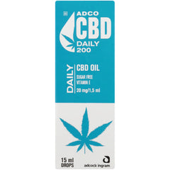 CBD Daily 200mg CBD Oil Drops 15ml