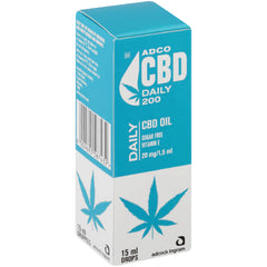 CBD Daily 200mg CBD Oil Drops 15ml