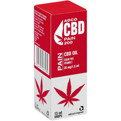 CBD Oil 200mg Drops Pain 15ml