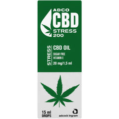 CBD Oil 20mg Drops Stress 15ml