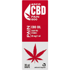 CBD Oil 600mg Drops Pain 30ml