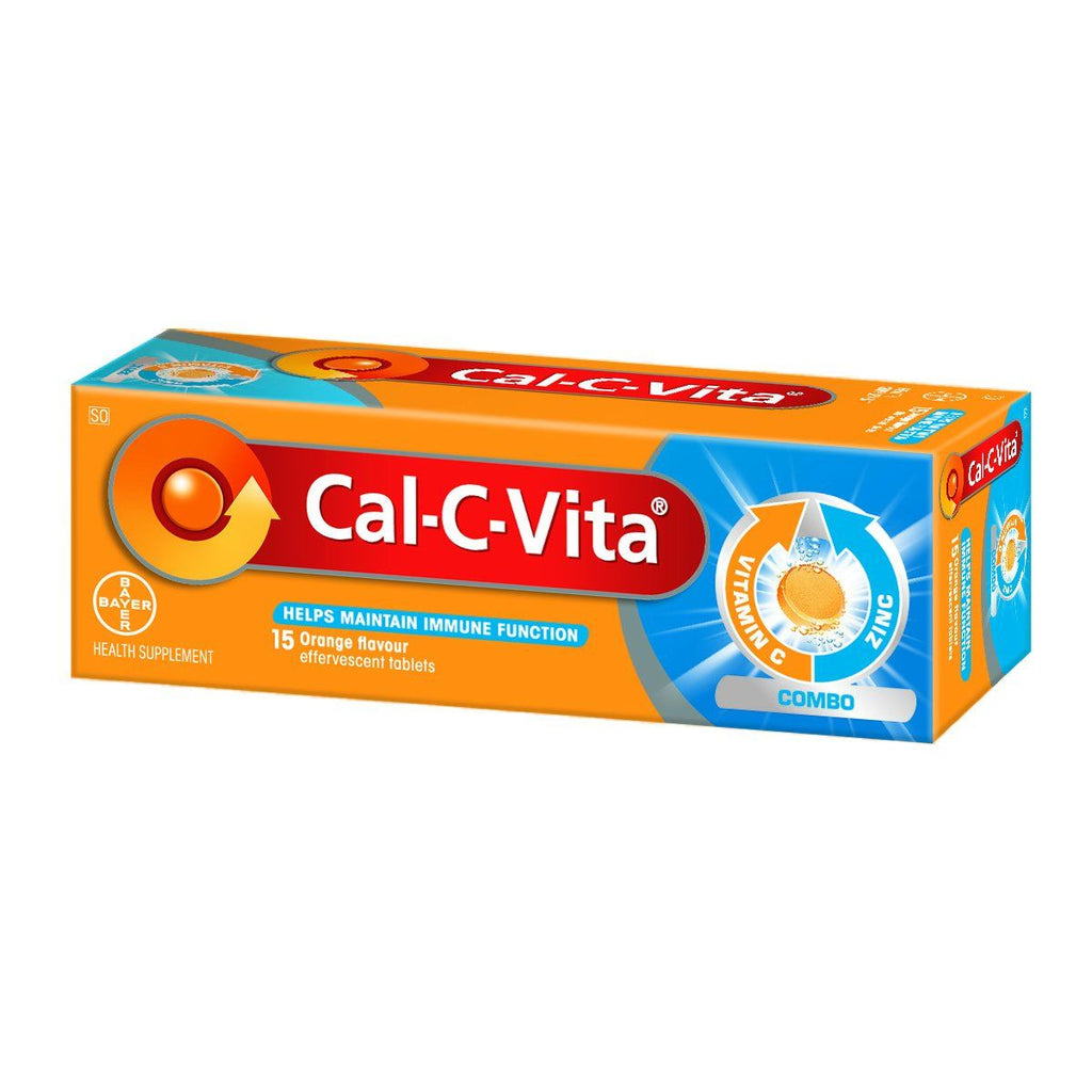 Cal - C - Vita Combo 15 Effervescant Tablets
