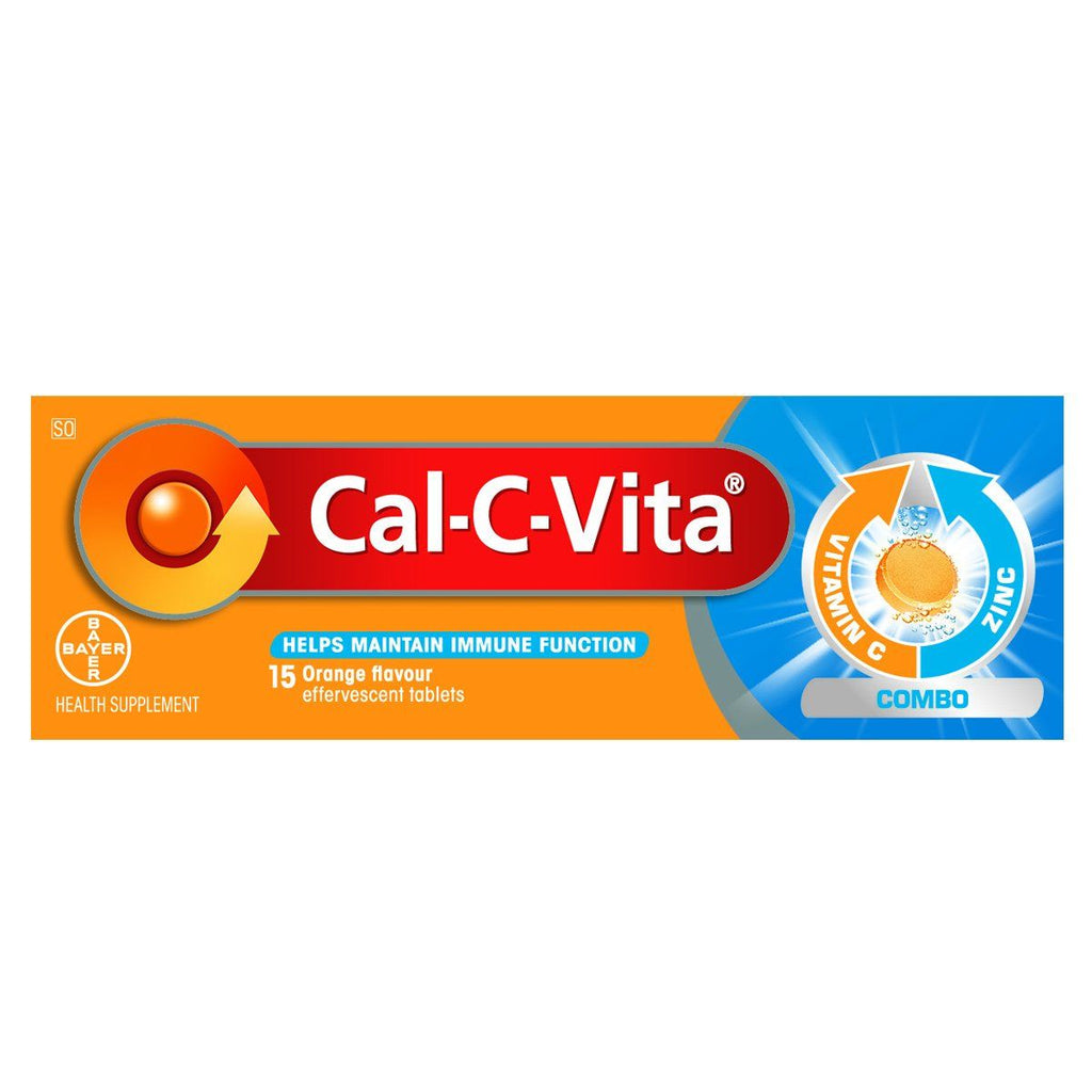 Cal - C - Vita Combo 15 Effervescant Tablets