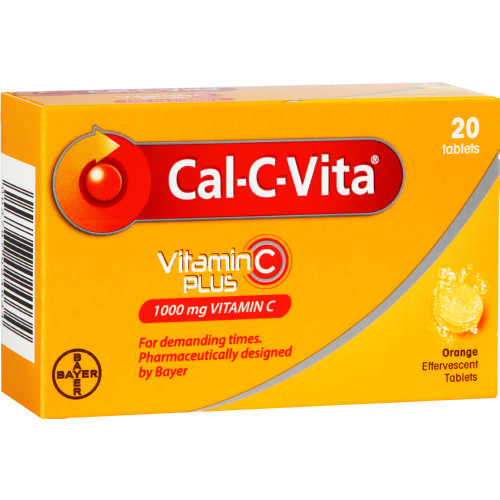 Cal-c-vita Plus 20 Effervescent Tabs