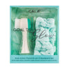 Cala Goal To Glow Facial Brush & Headband Set Mint