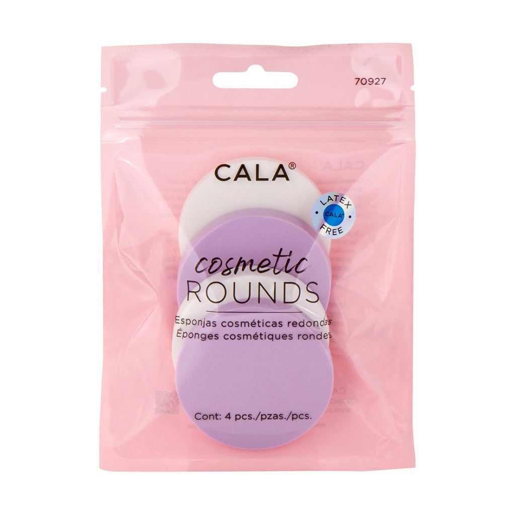 Cala Makeup Sponge Rounds 4pc