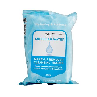 Cala Micellar Water Make Up Cleansing Tissues 30 Sheets