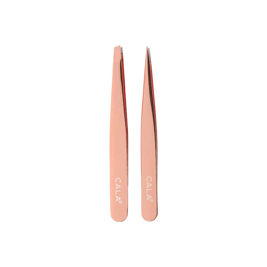 Cala Twin Tweezers Rose Gold