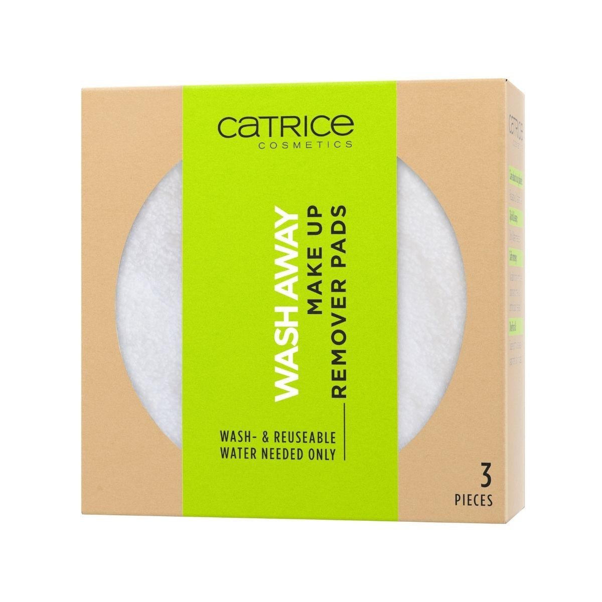 Catrice Wash Away Make Up Remover Pads 3 Pieces