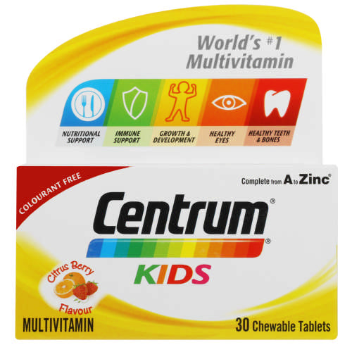 Centrum Kids 30 Chewable Tablets