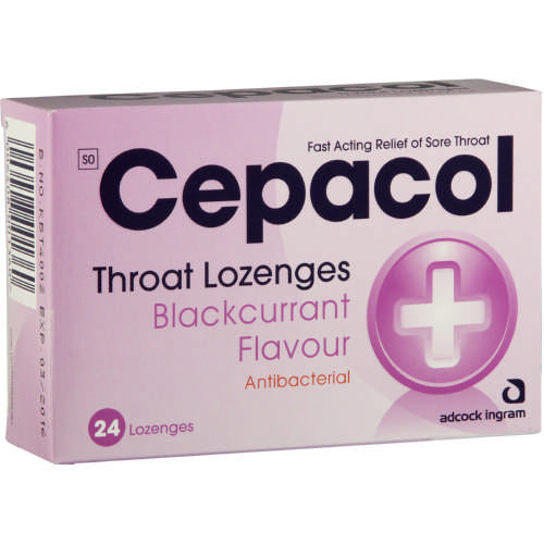 Cepacol Lozenges Blackcurrant 24's