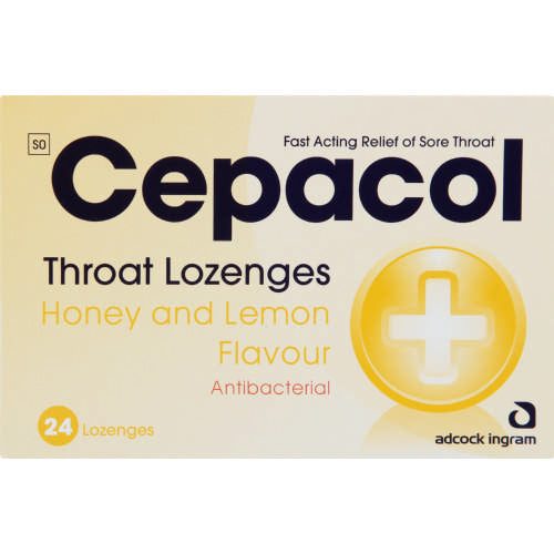 Cepacol Lozenges Honey & Lemon 24's