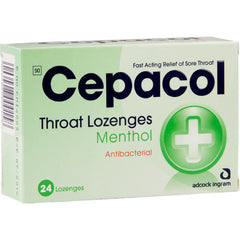 Cepacol Lozenges Menthol 24's