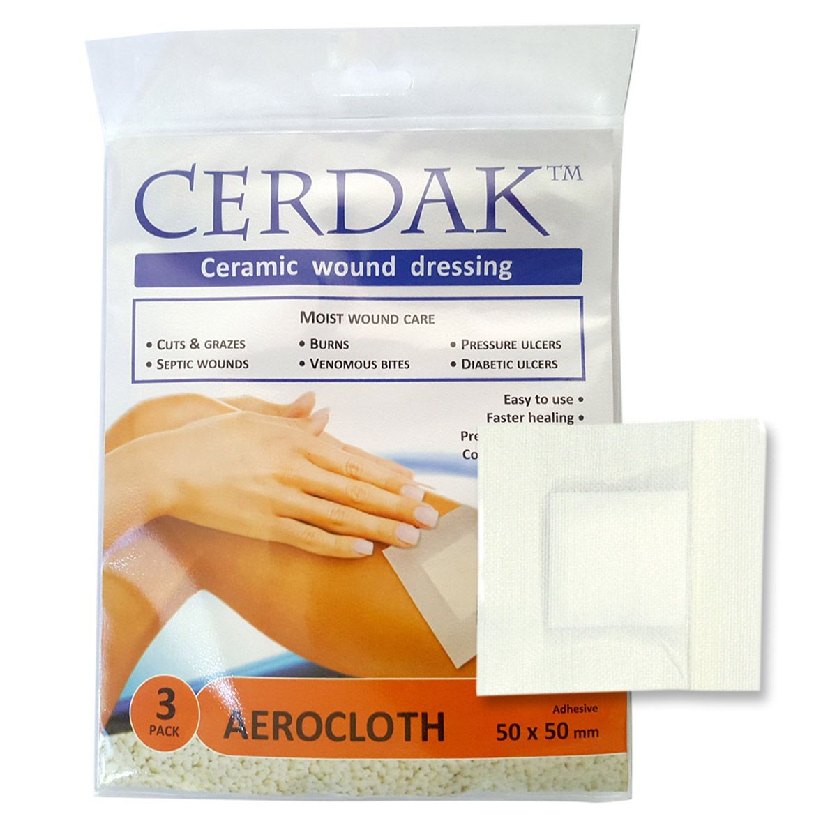 Cerdak Aerocloth 10x10 Cm 3's