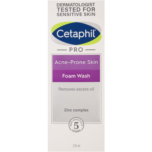 Cetaphil Acne Prone Skin Foam Wash 235ml